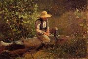 Winslow Homer, The Whittling Boy